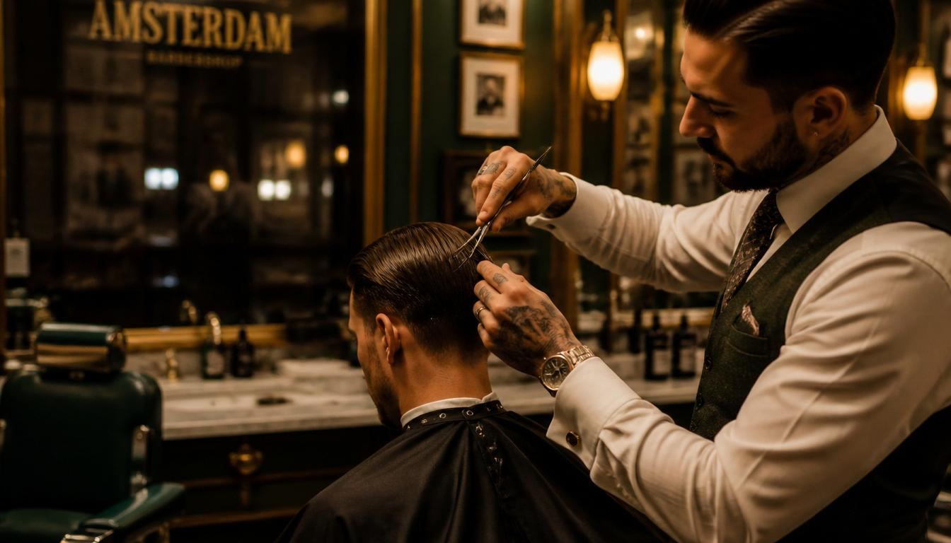 Men's haircut at Empire Barbershop Amsterdam West \u2014 Nassaukade