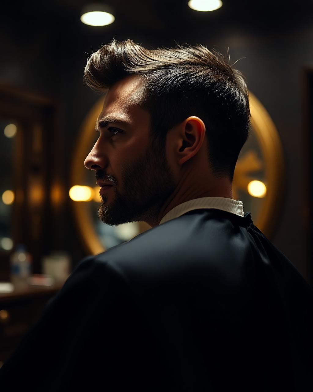 Skin fade haircut at Empire Barbershop Amsterdam West